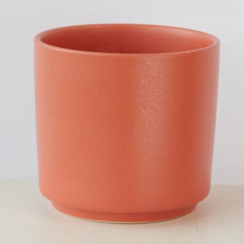 Zeus Stone Pot Orange 16.5cm