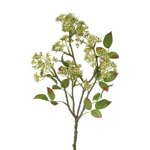 Artificial Skimmia Spray Green 53cm