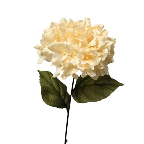 Artificial Hydrangea Ruby Cream 58cm