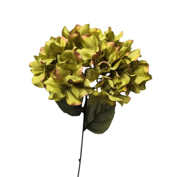 Artificial Hydrangea Ruby Green 58cm