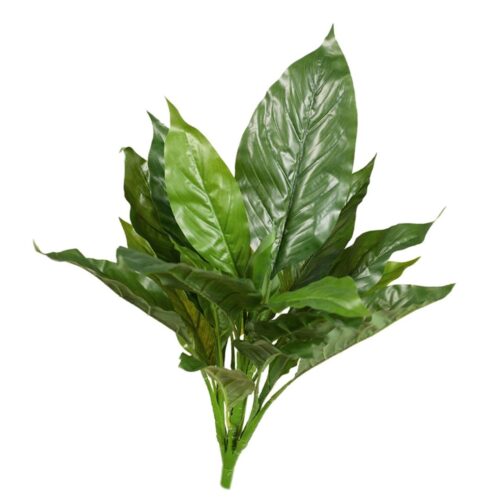 Artificial Spath Leaf Bush 47cm