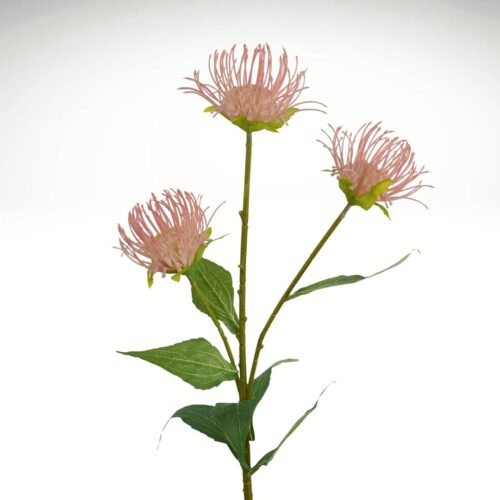 Artificial Native Pin Cushion Spray Pink 74cm