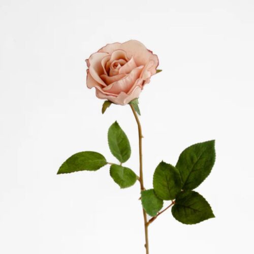 Artificial Rose Filly Dusty Mauve 50cm