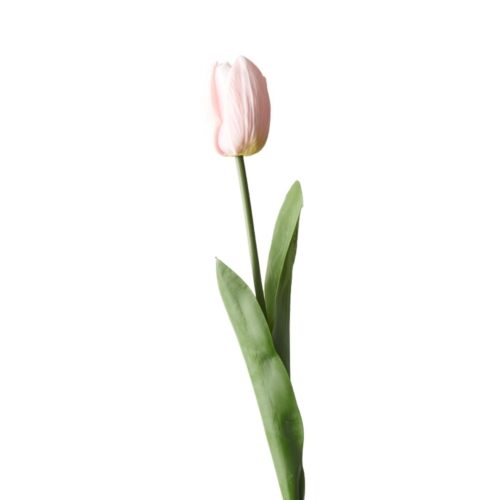 Artificial Tulip Bloom Light Pink 49cm