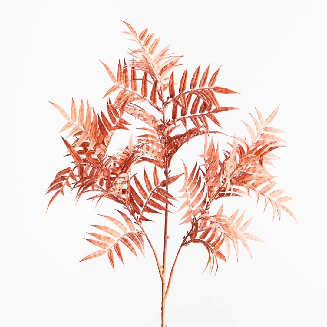 Artificial  Areca Spray Coral 75cm