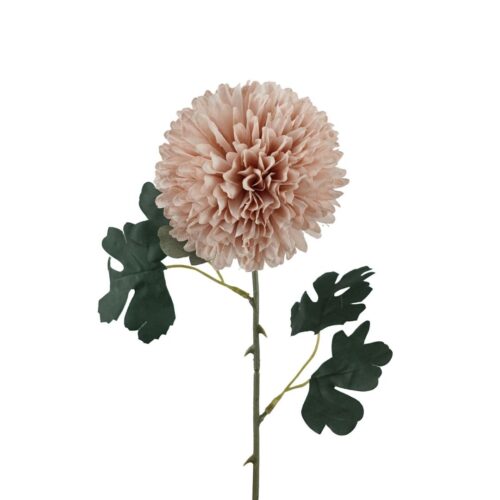 Artificial Disbud Flower Dusty Pink 56cm