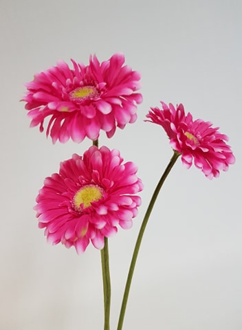 Artificial Gerbera Bright Pink