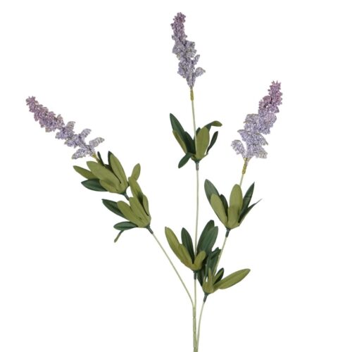 Artificial Lupine Spray Mauve 74cm