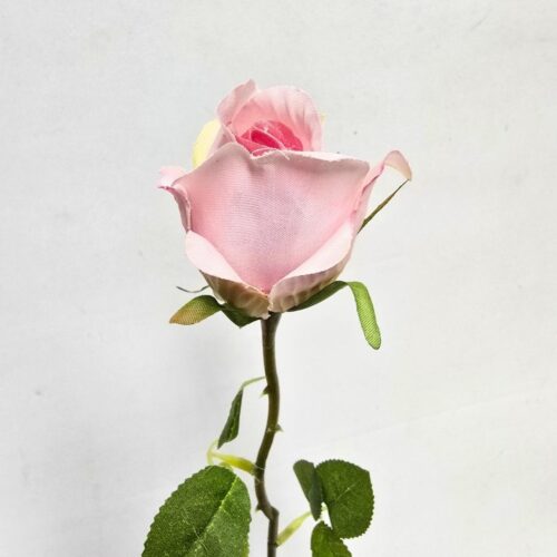 Artificial Rose Bud Bonny Light Pink 38cm