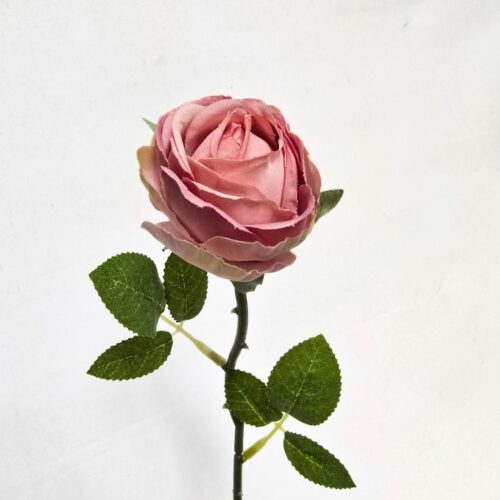 Artificial Rose Bud Clyde Pink 38cm