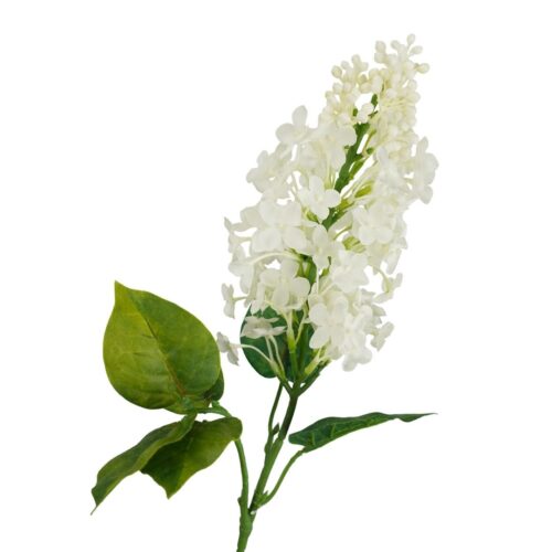 Artifical Lilac Bloom White 62cm