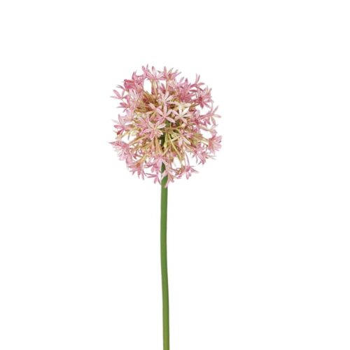 Artificial Allium Flower Pink 68cm