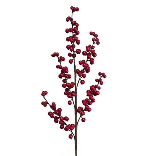 Artificial Berry Ruby Red 76cm