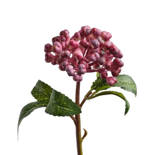 Artificial Fruit Berry Clusters Crimson 29cm