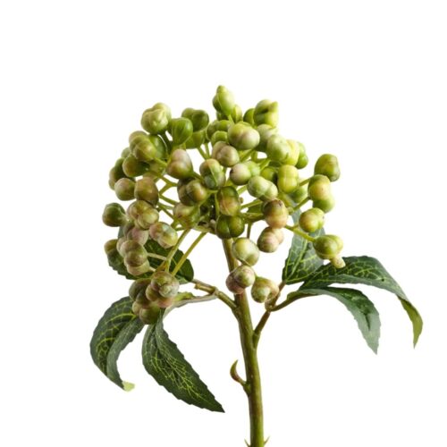 Artificial Fruit Berry Clusters Green 29cm