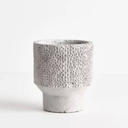 Vase Electra Stone Grey 16cm