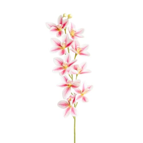 Artificial Dendrobium Orchid Pink 75cm