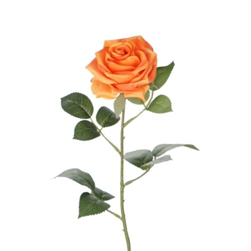 Artificial Rose Alanas Orange 64cm
