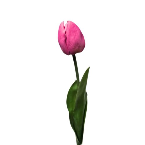 Artificial Tulip Bloom Pink 49cm