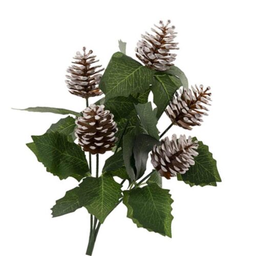 Christmas Pine Cone Bush 31cm