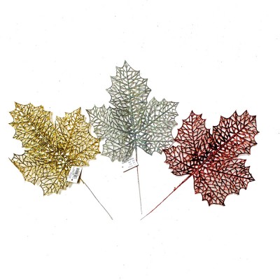 Glitter Maple Leaf 40cm