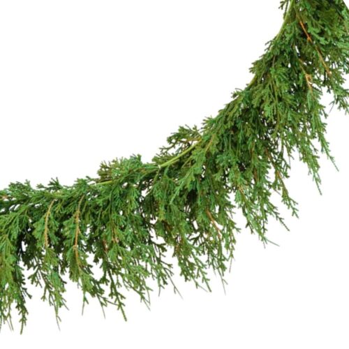 Real Touch Cypress Garland 182cm