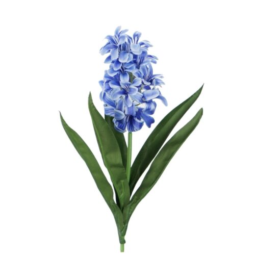 Artificial Hyacinthus Blue 42cm