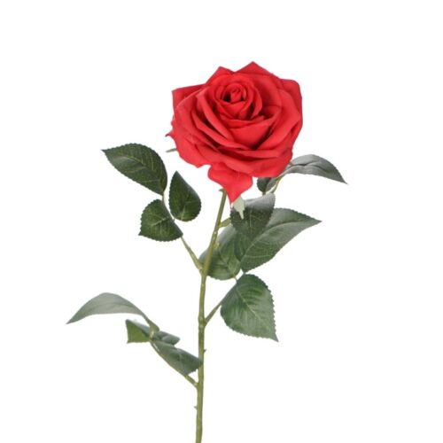 Artificial Rose Alanas Red 64cm