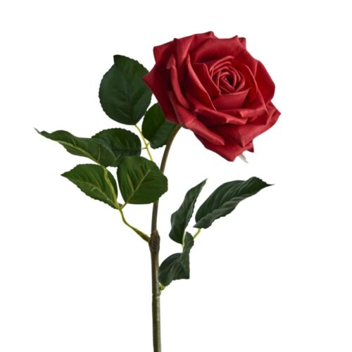 Artificial Rose Clarissa Red 61cm