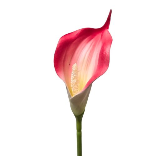 Artificial Calla Lily Dainty Pink White 36cm