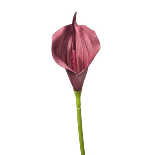 Artificial Calla Lily Dainty Plum 36cm