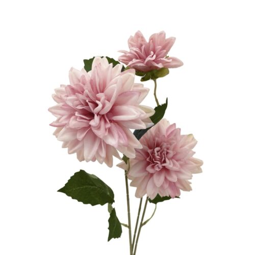 Artificial Dahlia Gertrude 3H Pink 73cm