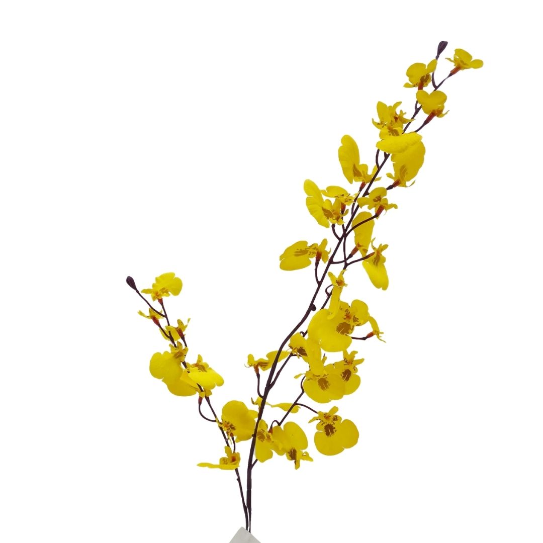 Artificial Dancing Orchid Sunlit 95cm