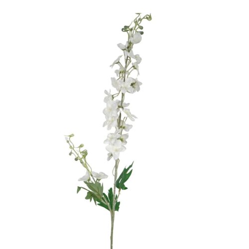 Artificial Delphinium Whispy White 86cm