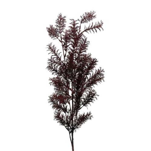 Artificial English Yew Foliage Burgundy 100cm