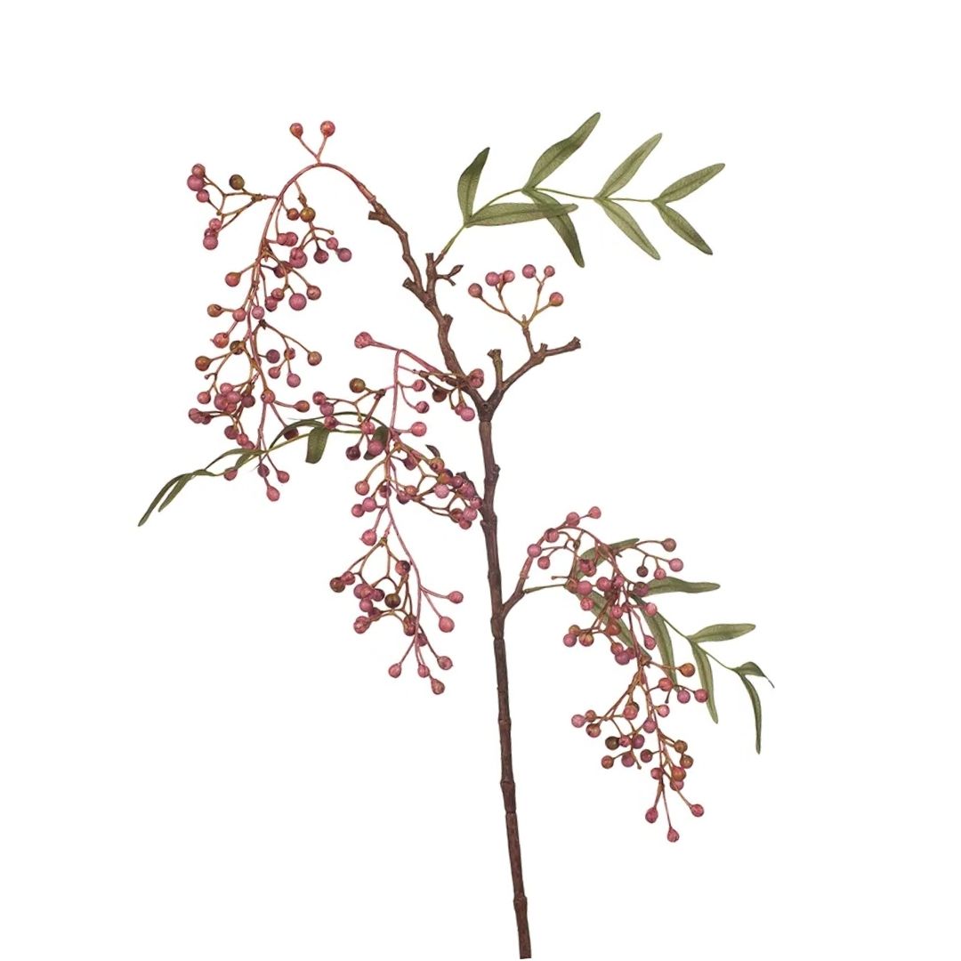 Artificial Peppercorn Spray Pink 85cm