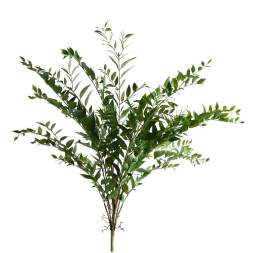 Artificial Ruscus Leaf Bush 92cm