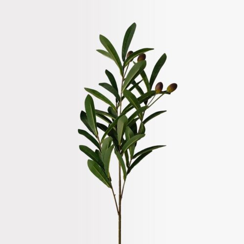 Artificial Olive Leaf Stem 85cm