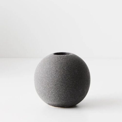 Vase Paris Sphere Black 10cm