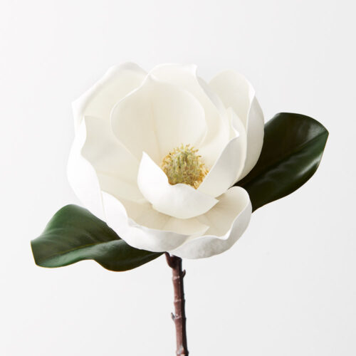 Artificial Magnolia Flower White 35cm