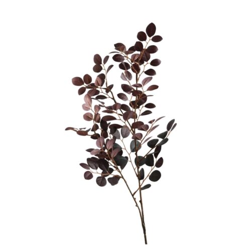 Midnight Indigo Leaf Spray 64cm