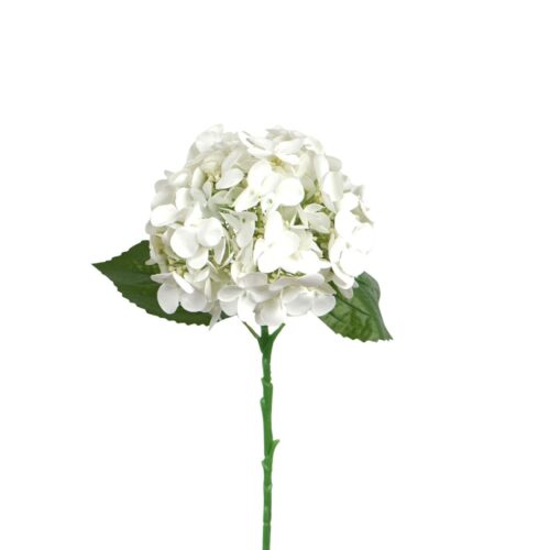 Real Touch Hydrangea Fresh White 48cm