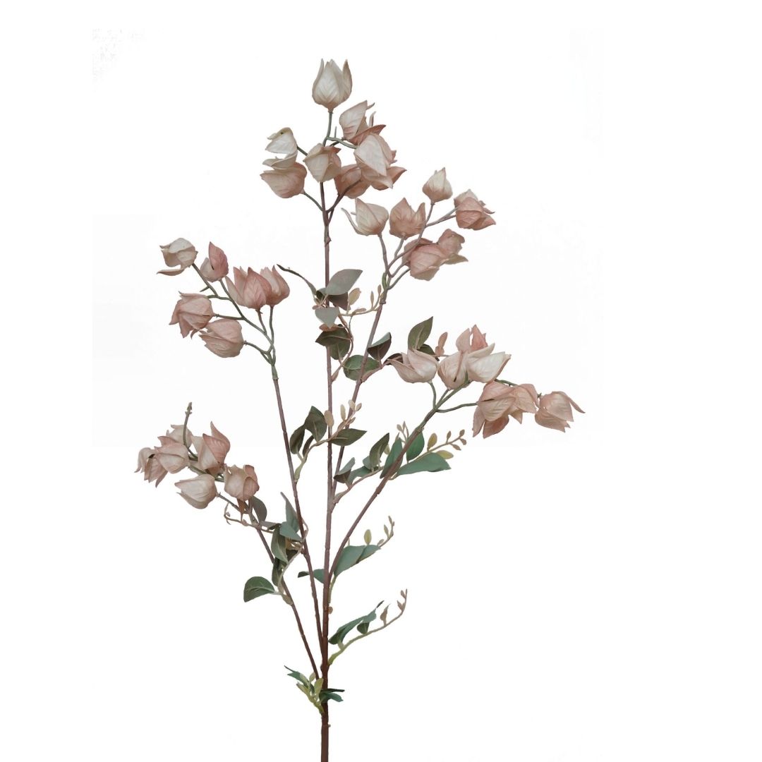 Artificial Bell Lantern Spray Pink 90cm