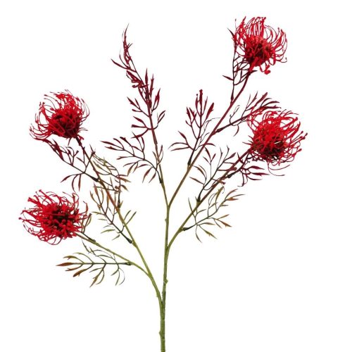 Artificial Native Leucos Spray Red 67cm